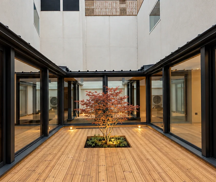 MSP Castellane — Patio / lumière naturelle