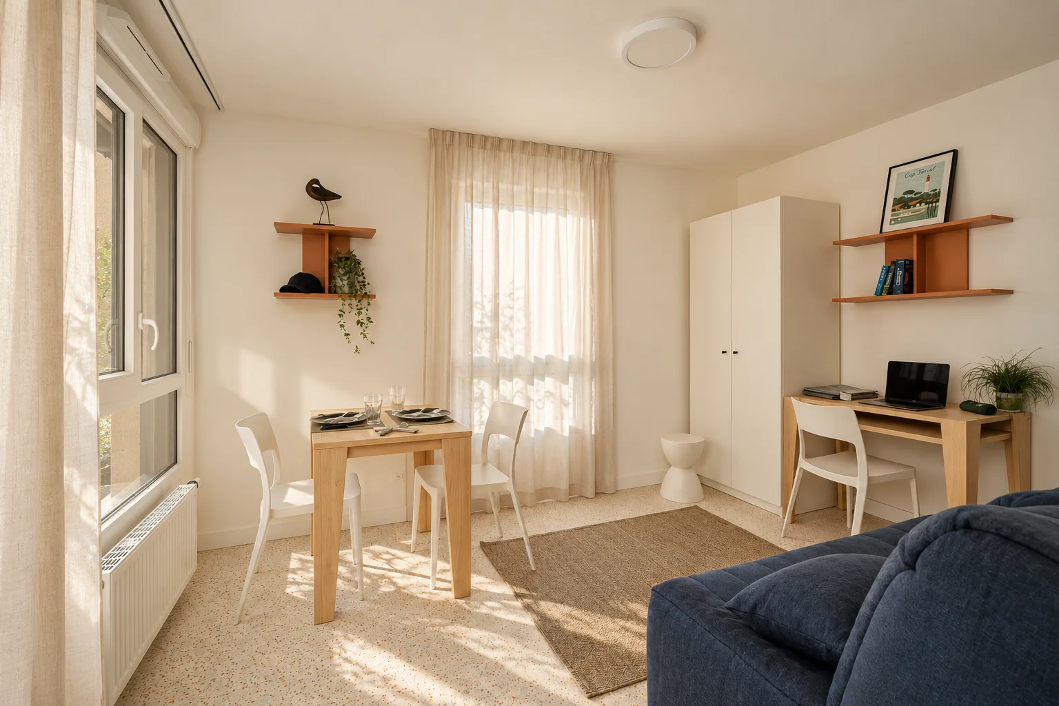 Seven Lodge 2 — studio / mobilier sur mesure