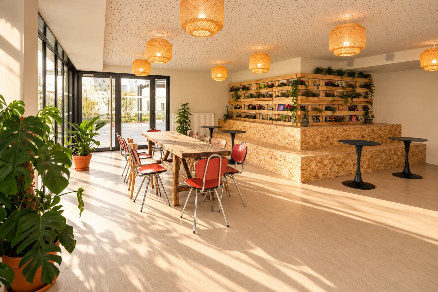 Seven Lodge 2 — espace commun partagé