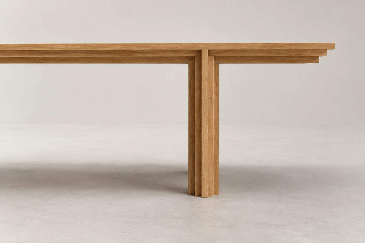 Table Sarpa — détail d’assemblage