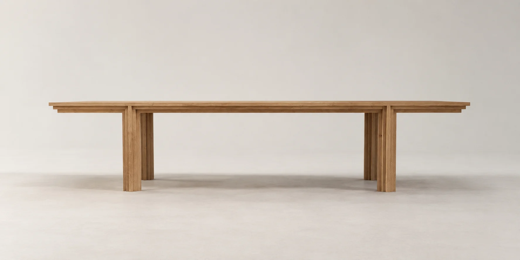 Table Sarpa — vue de profil
